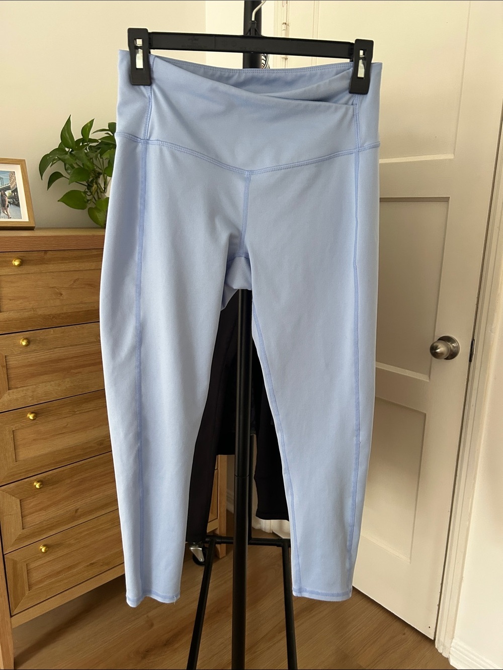 Zella Leggings. Size Medium. 23” inseam. Baby blue. Clean.